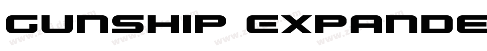 Gunship Expanded字体转换
